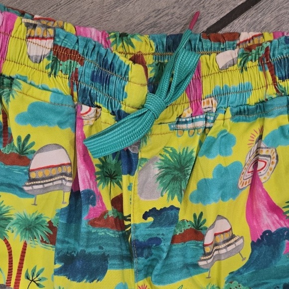 Farm Rio Ilha Alienígena Print Pants NWT Size P (Small) - Picture 4 of 8